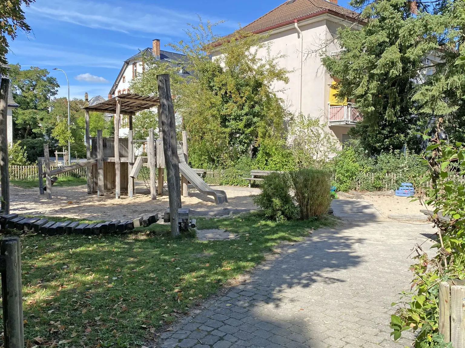 Spielplatz Fußläufig