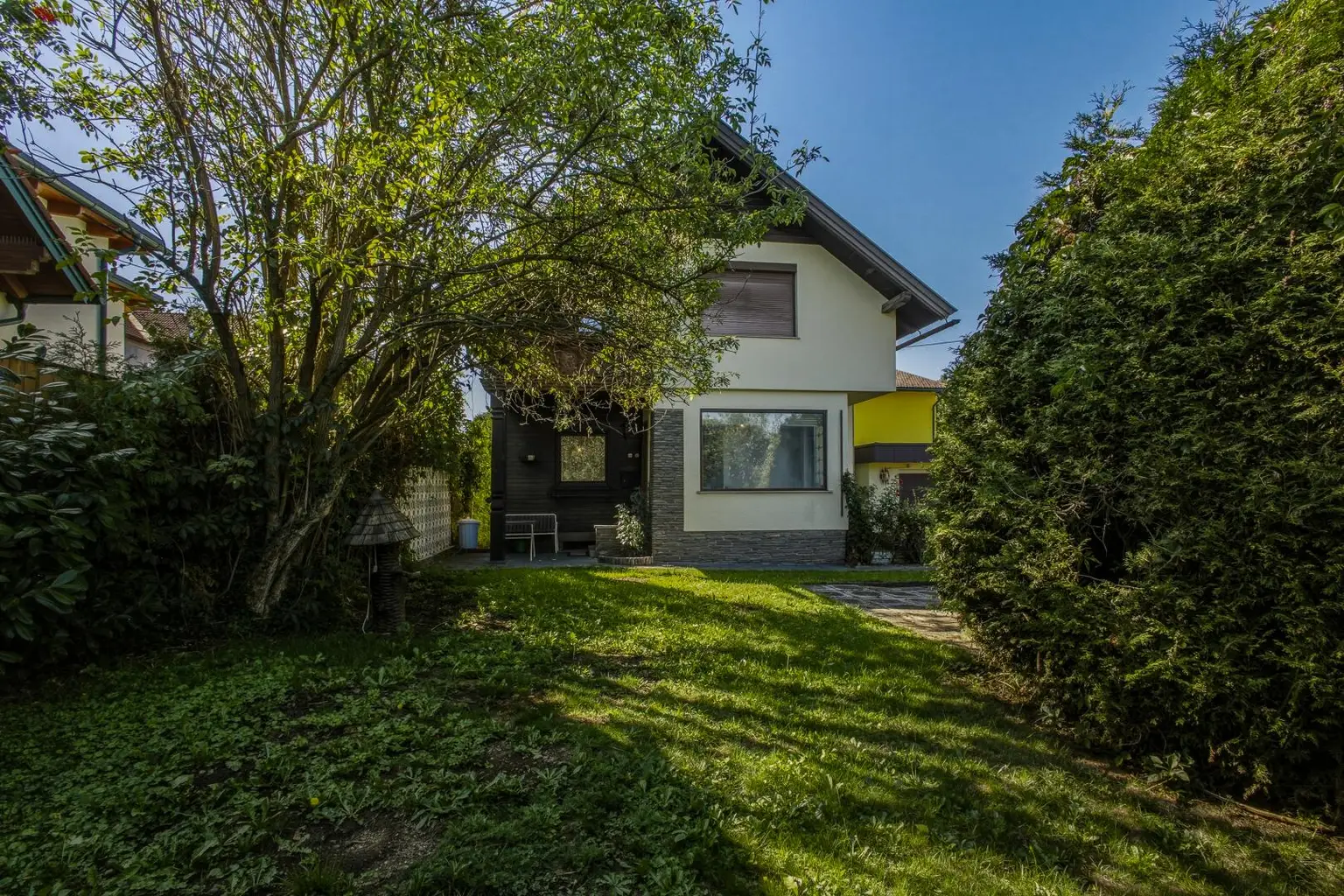 Garten Ostansicht
