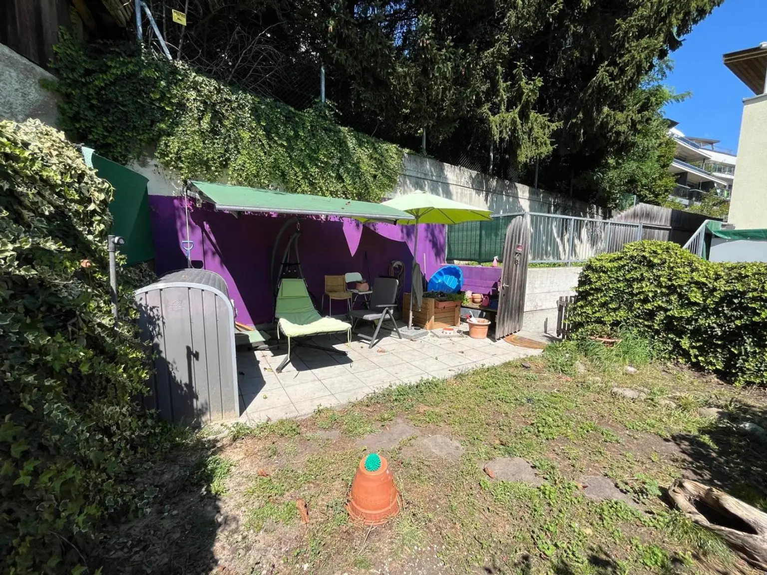 2-Zimmer Gartenwohnung mit 2 Terrassen in Arzl