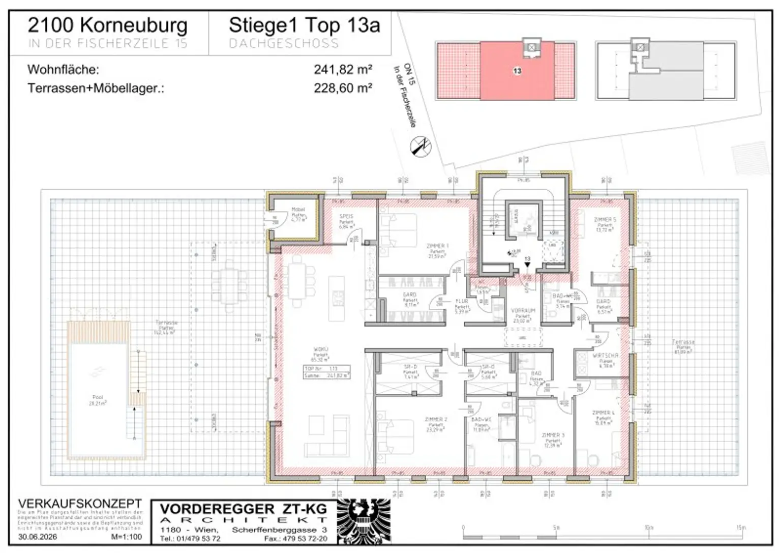 Penthouse mit Pool