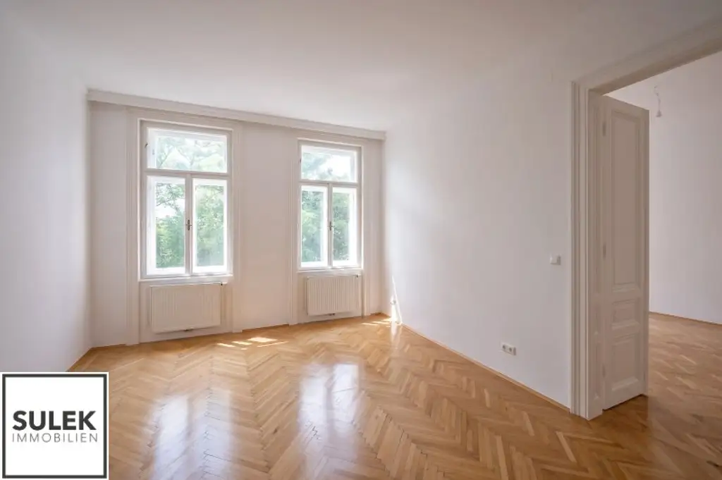 Schönbrunner Allee: 3-Zimmer-Altbauwohnung mit perfekter Aufteilung und Grünblick