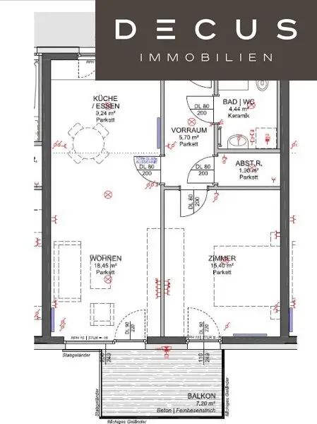 | RUHIGE LAGE | BALKON | 2-ZIMMER WOHNUNG