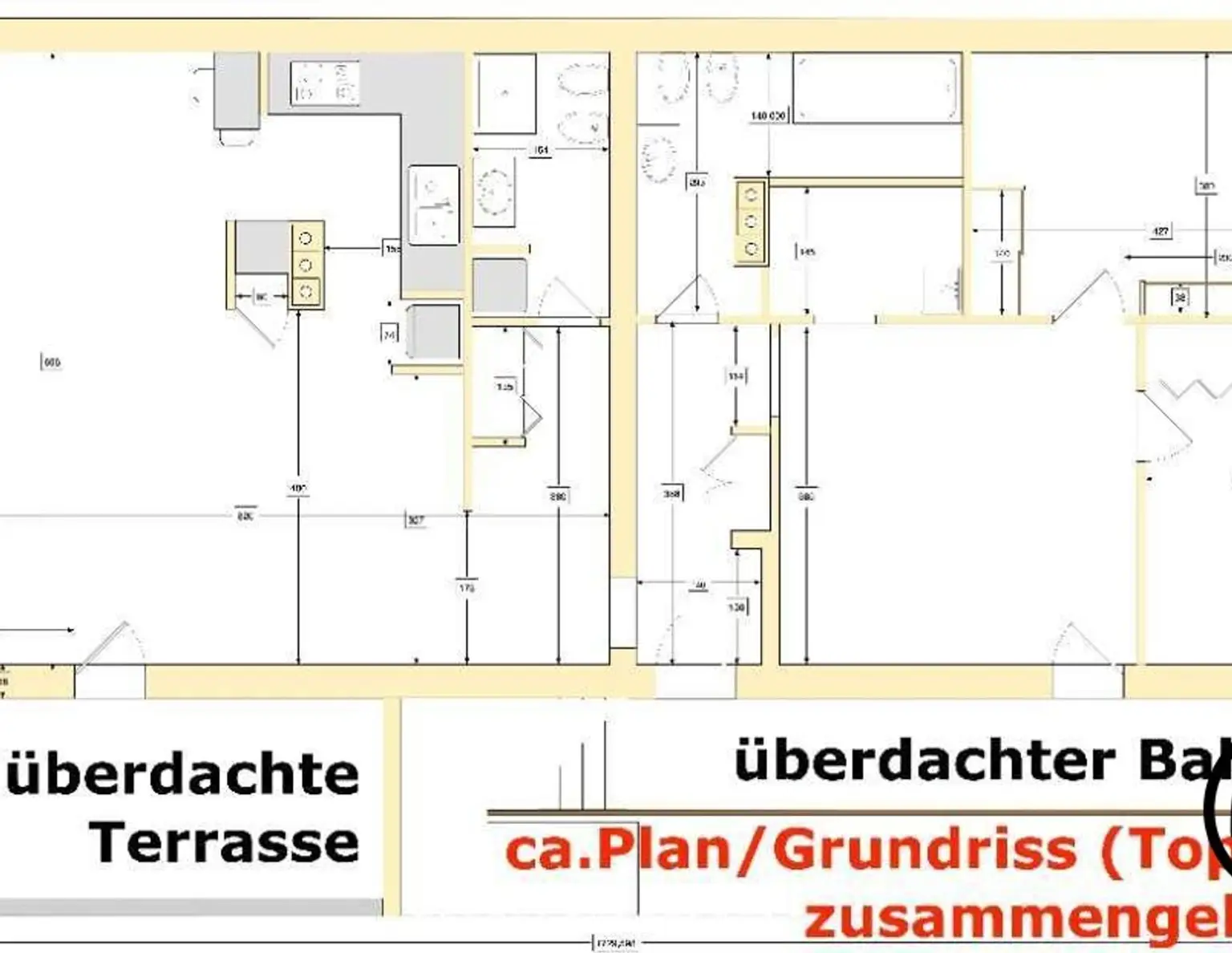 TOP-Preis Nähe HBH/Annenstraße: 1 Großwohnung m. Terrasse bzw. Balkon (zusammengelegt aus 2 Kleinwohnungen - teilbar!)