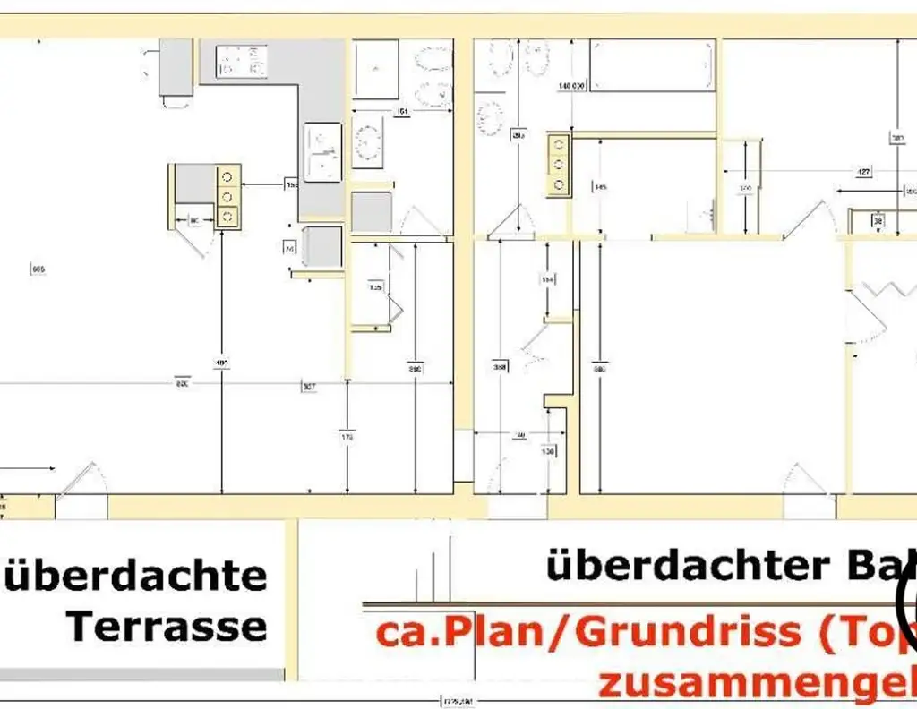 TOP-Preis Nähe HBH/Annenstraße: 1 Großwohnung m. Terrasse bzw. Balkon (zusammengelegt aus 2 Kleinwohnungen - teilbar!)