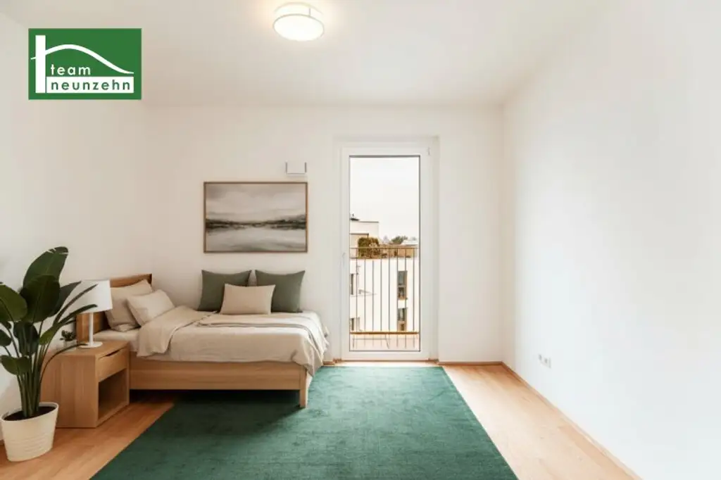 Tauchen Sie ein in das Wohnprojekt „Hirschfeld – Naturnah wohnen“ - Kompakt und leistbar - 2.Zimmer mit Balkon