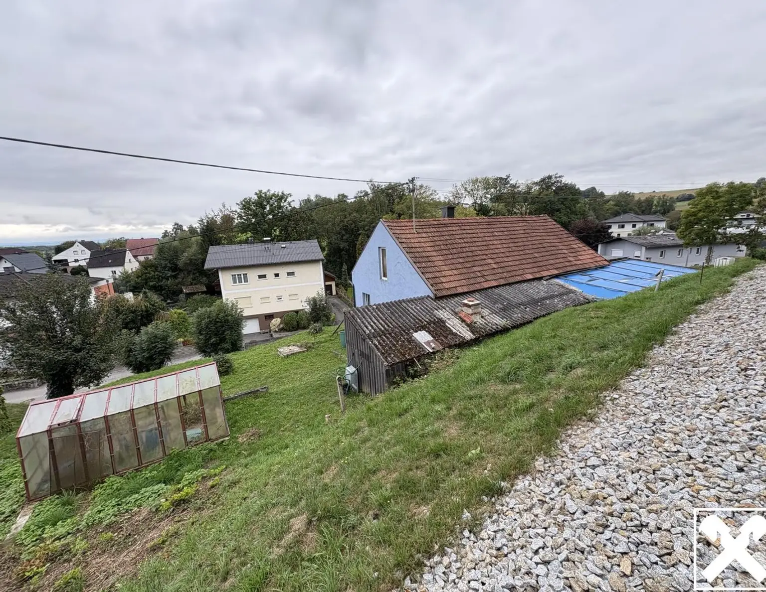 Großes Baugrundstück mit Abbruchhaus in Schwertberg