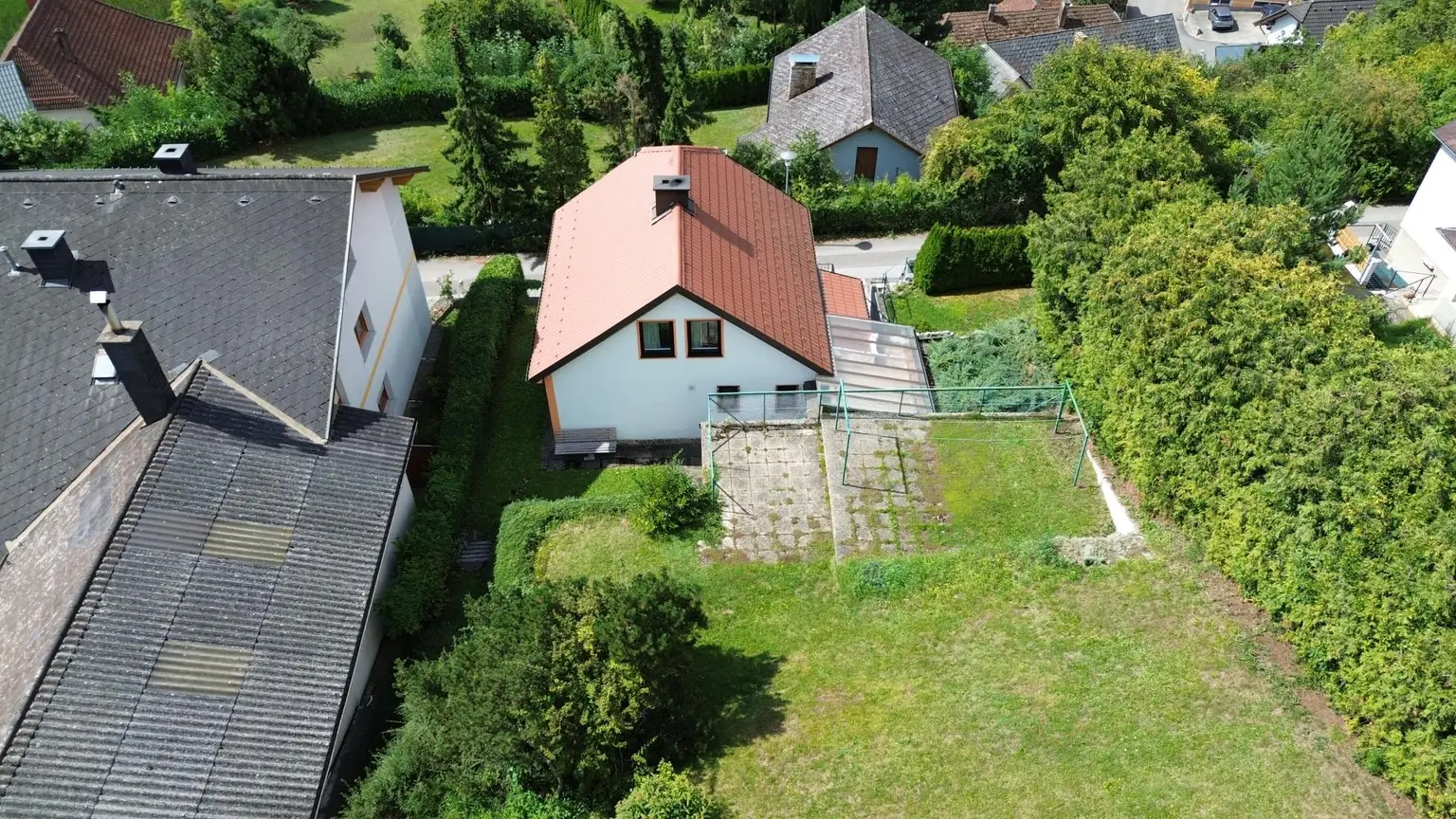 Einfamilienhaus mit idyllischem Weitblick ins Grüne