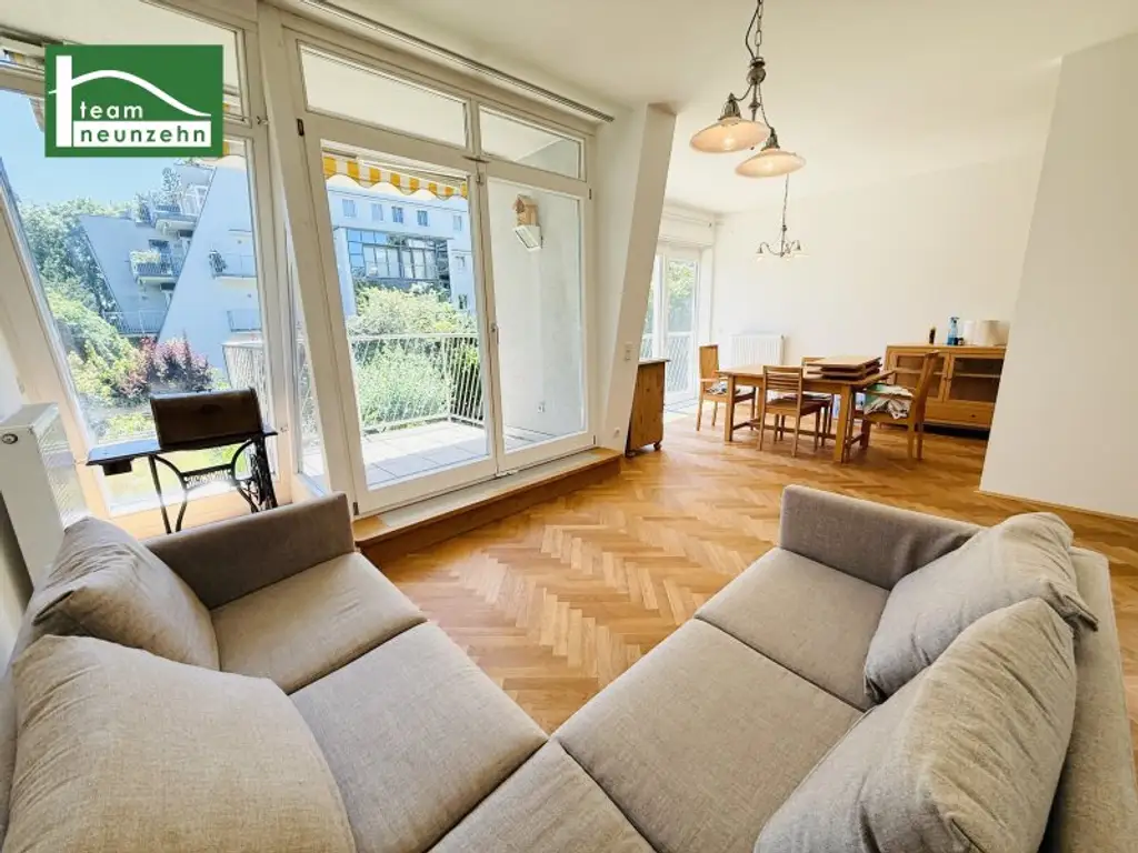 Exklusive 3-Zimmer-Wohnung mit 2 Balkonen in absoluter Ruhelage – 1190 Wien. - WOHNTRAUM