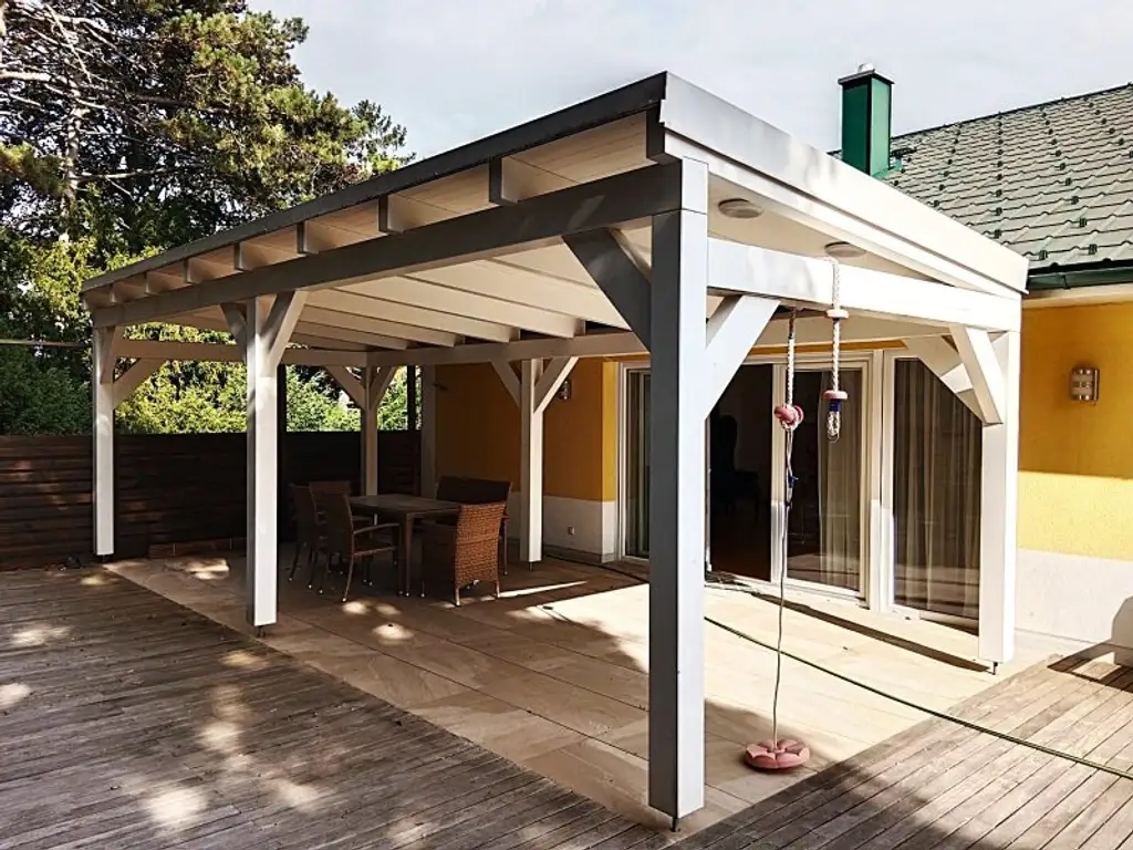 ***Komplett möbliertes Haus in Weidling mit eigenem Aufzug, 3 Terrassen und riesigem Garten purer Luxus für 5.500 im Monat!***
