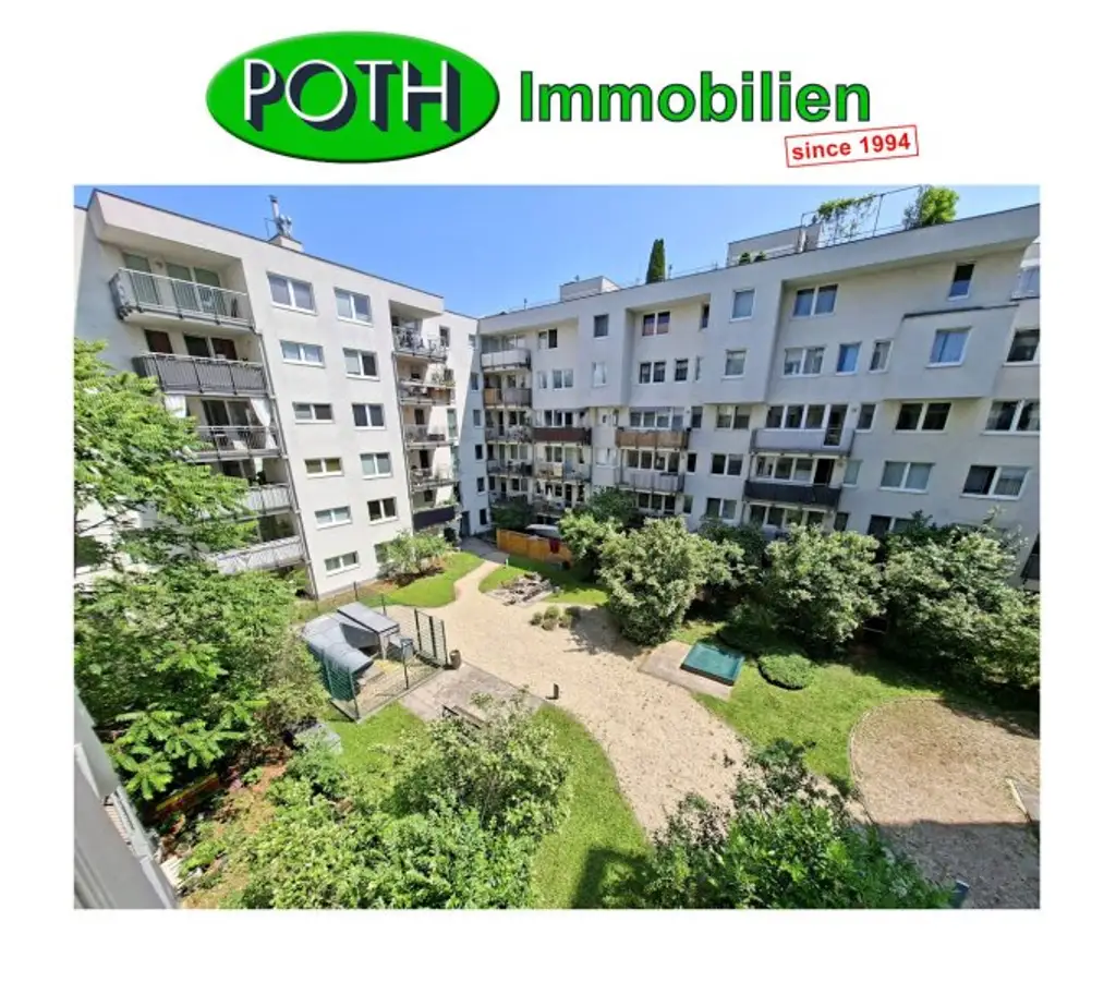 ruhig & zentral gelegene 2 Zimmer Innenhof-Neubauwohnung mit Balkon
