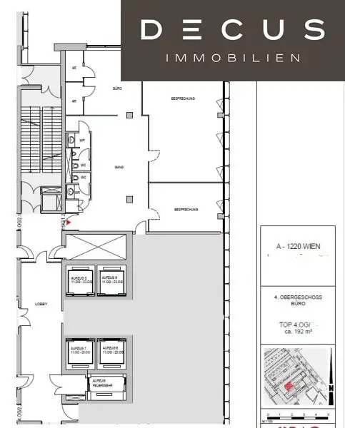 + + + ARES TOWER + + +  BÜROS MIT WEITBLICK + + +  DONAU CITY + + +