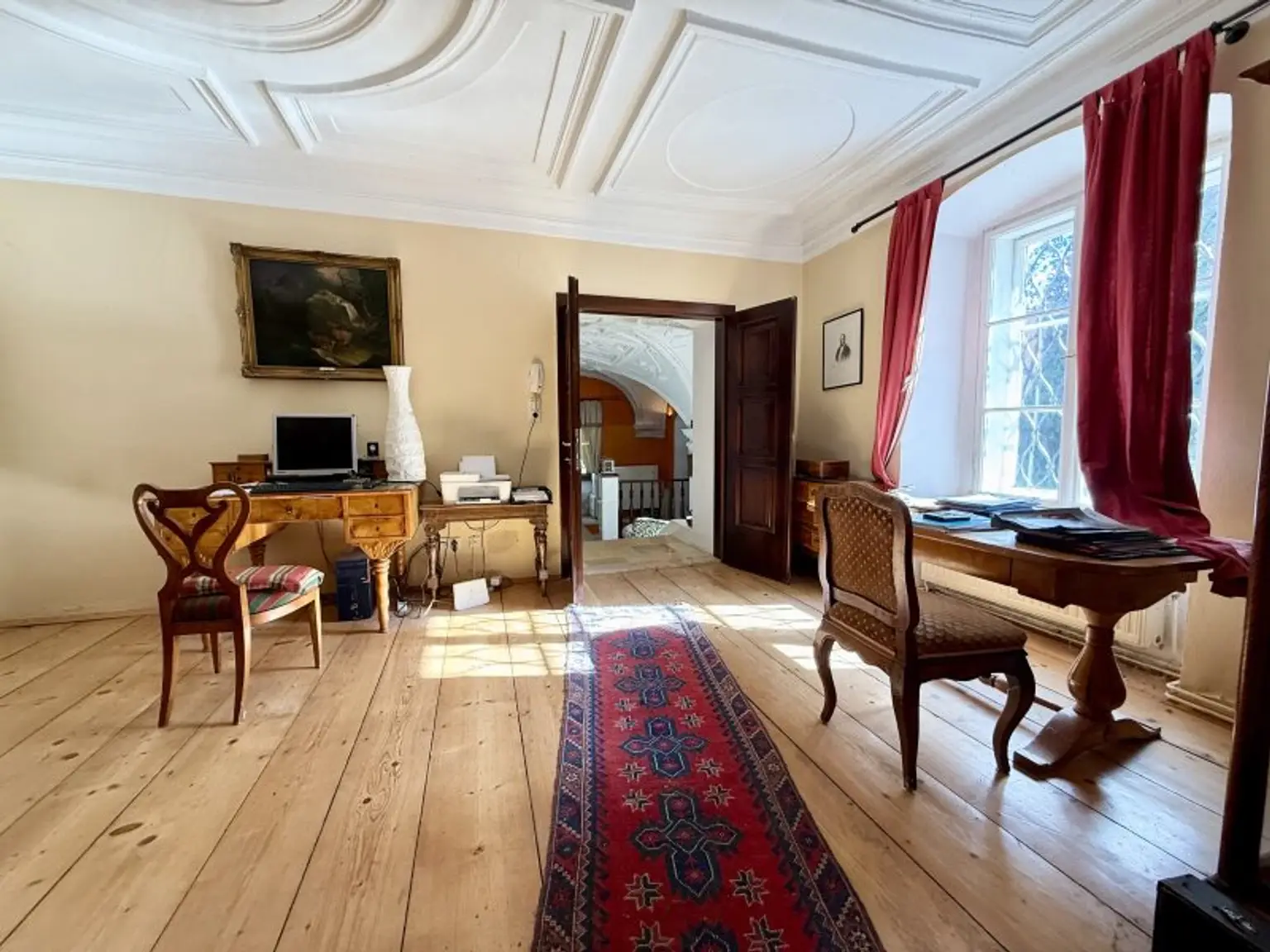 Herrschaftlicher Dreikanthof im Weinviertel