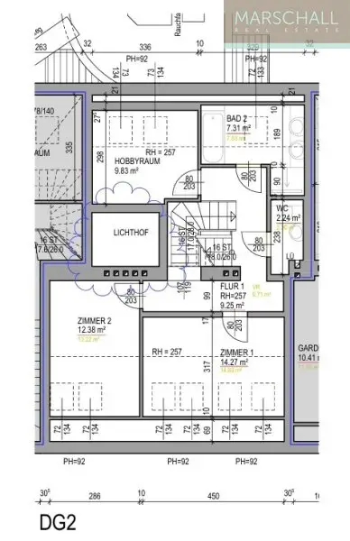 Helle 4-Zimmer-Dachgeschosswohnung mit traumhaftem Fernblick im 7. Bezirk