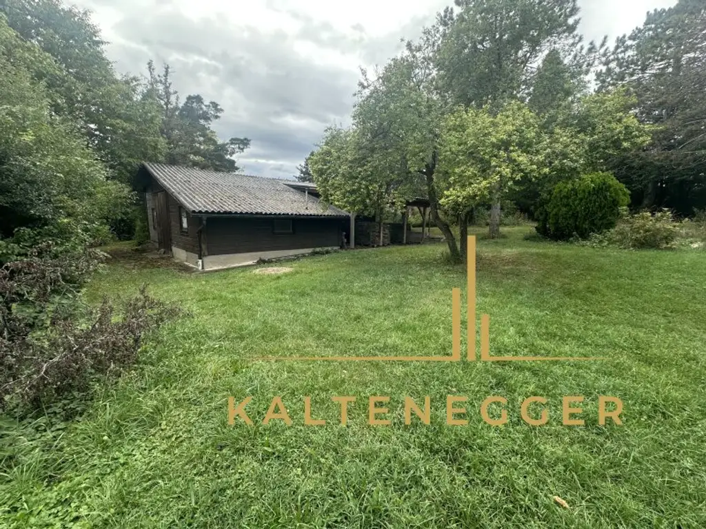 Einzigartiges Baugrundstück mit Holzhütte