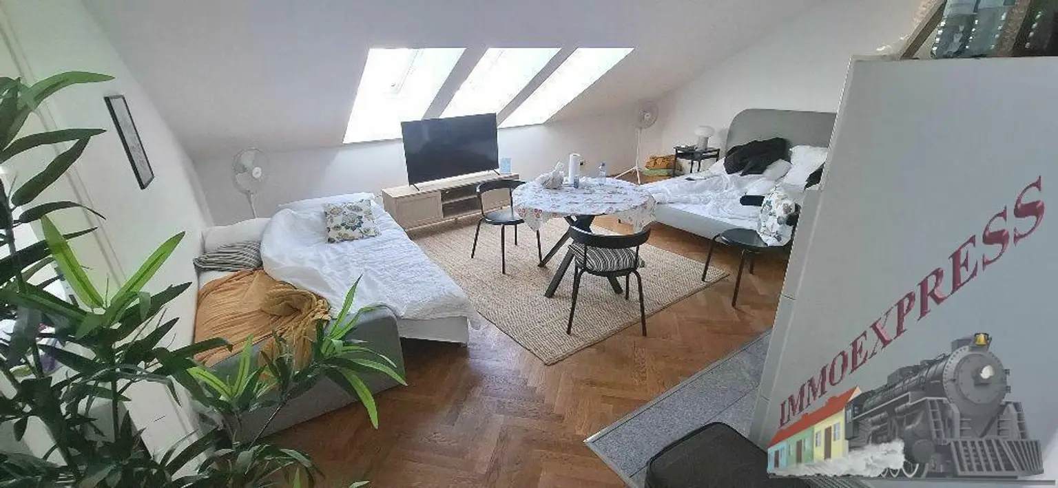 2-Zimmer Pärchentraum im -Dachgeschoß - inkl. Heizkosten & Warmwasser