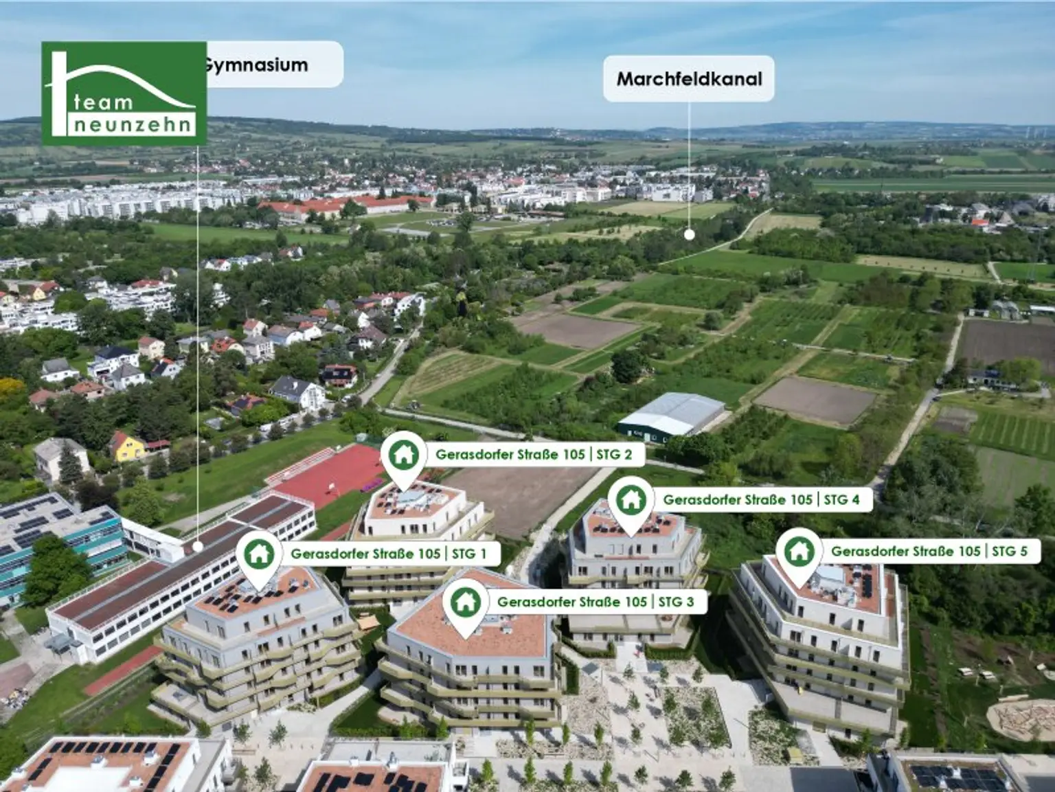 Alles was man sich wünscht – kostengünstige Heizung/“Kühlung“ über Erdwärme, PV-Anlage, weitläufige Grünflächen! - JETZT ZUSCHLAGEN