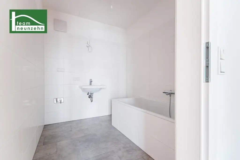 Sofort vermietbar, auch die Küche ist bereits inkludiert - Erstbezugs-Anlegerwohnung (Nettopreis)  in Toplage auf Eigengrund unweit der U1