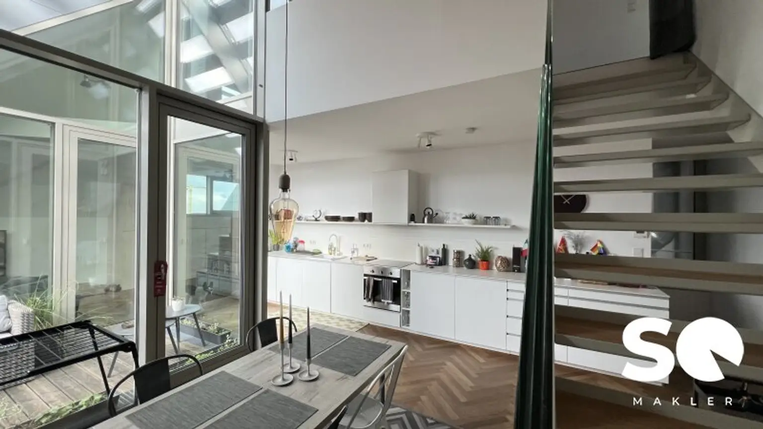 # SQ - MODERN LIVING - MODERNE DG WOHNUNG IN JOSEFSTADT --- LEDERERGASSE - 1080 WIEN