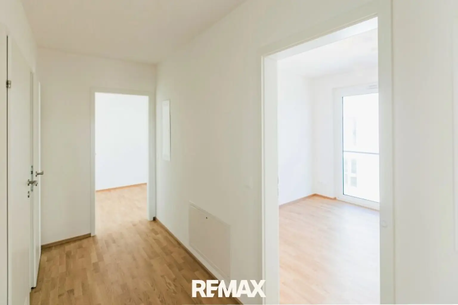 Separater Flur zu den Schlafräumen