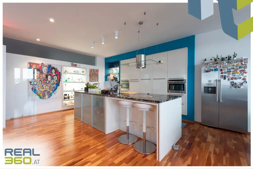 Exklusive 173 m² Loft-Wohnung mit großer uneinsehbarer Dachterrasse in Traun!