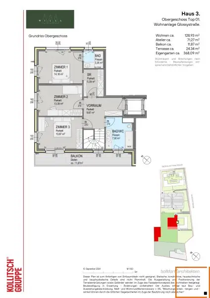 WaldWILLA - Gartenmaisonette mit Poolhaus