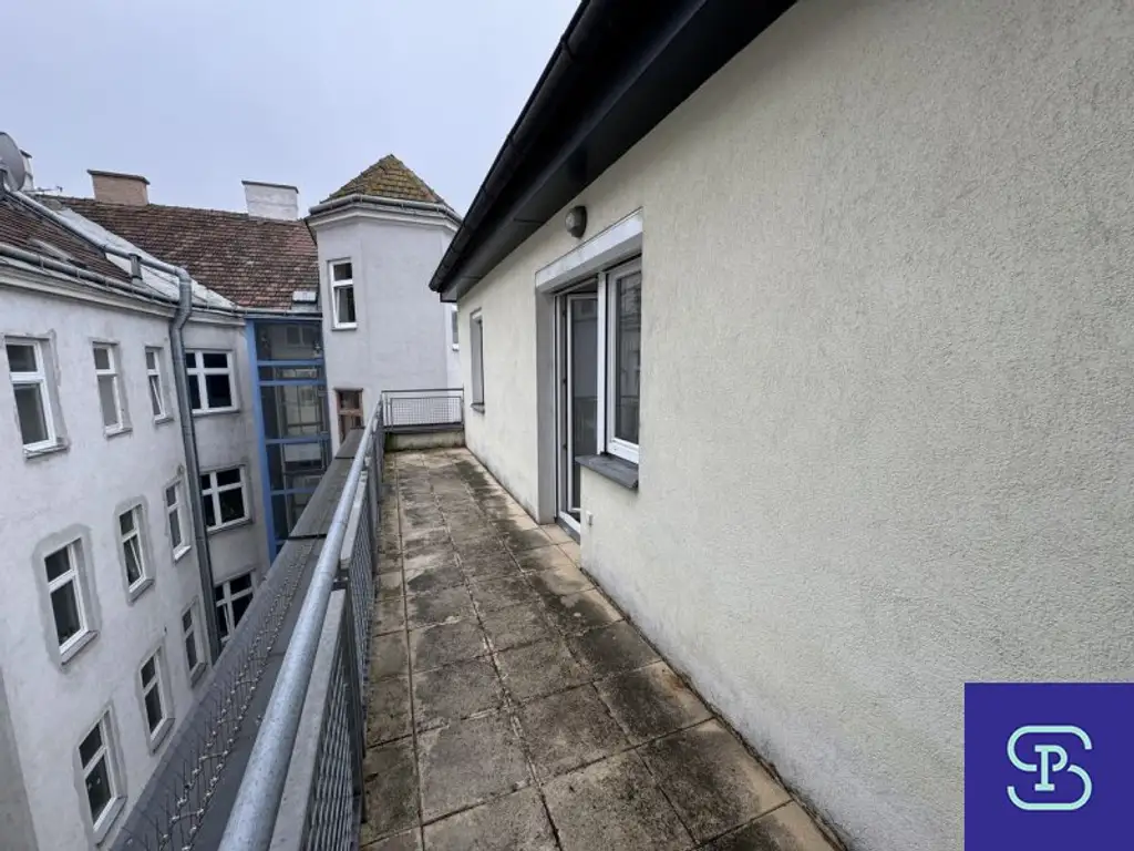Provisionsfrei: Unbefristete 65m² DG-Wohnung + 2 Terrassen mit Grünblick - 1100 Wien