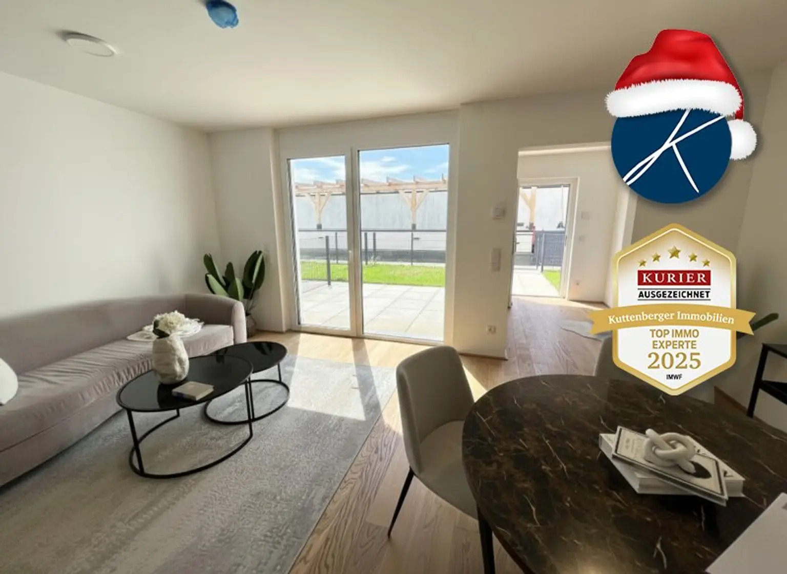 Wohnbereich mit Terrassenausgang