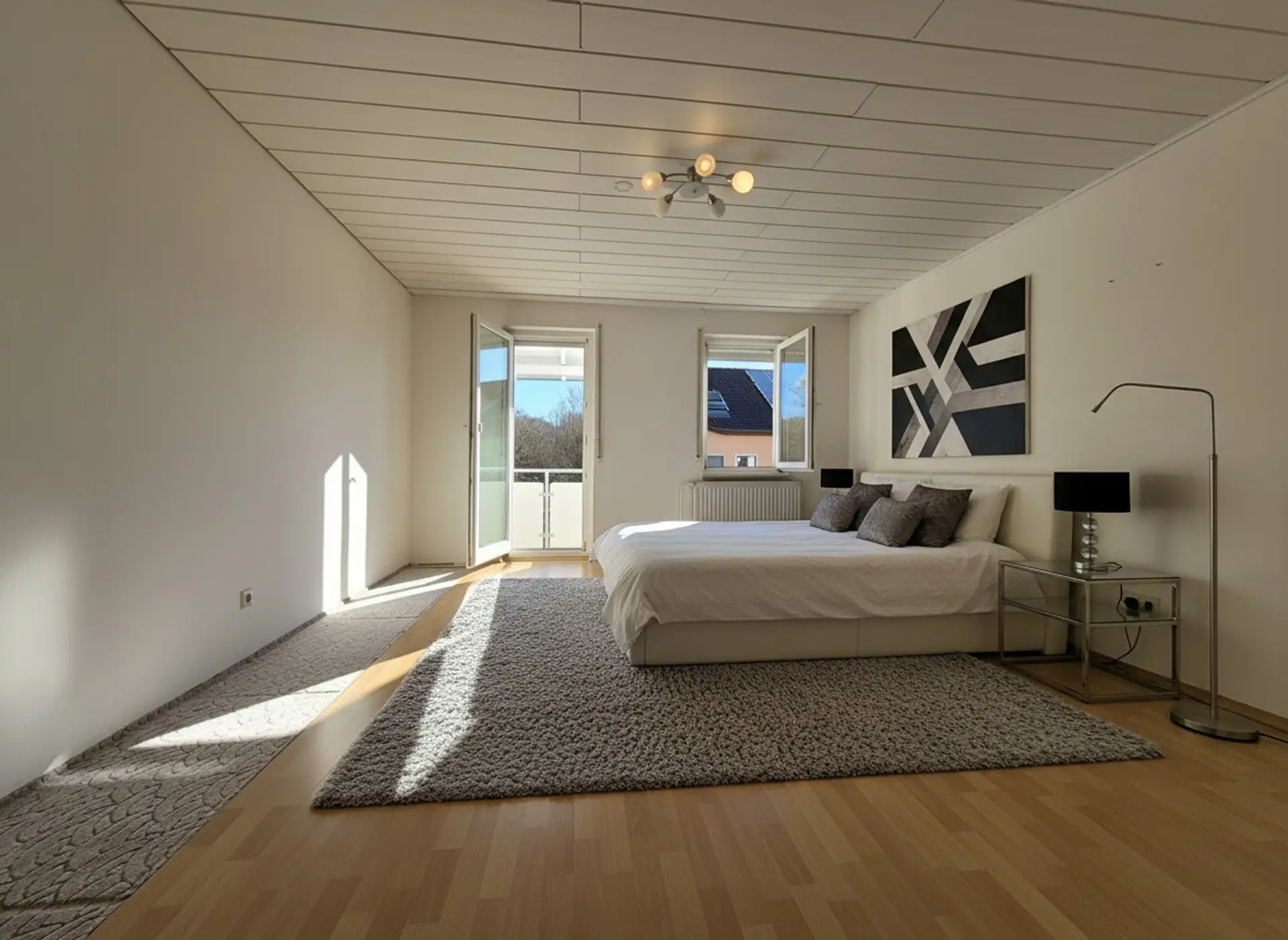 Illustratorische Einrichtung Schlafzimmer 1