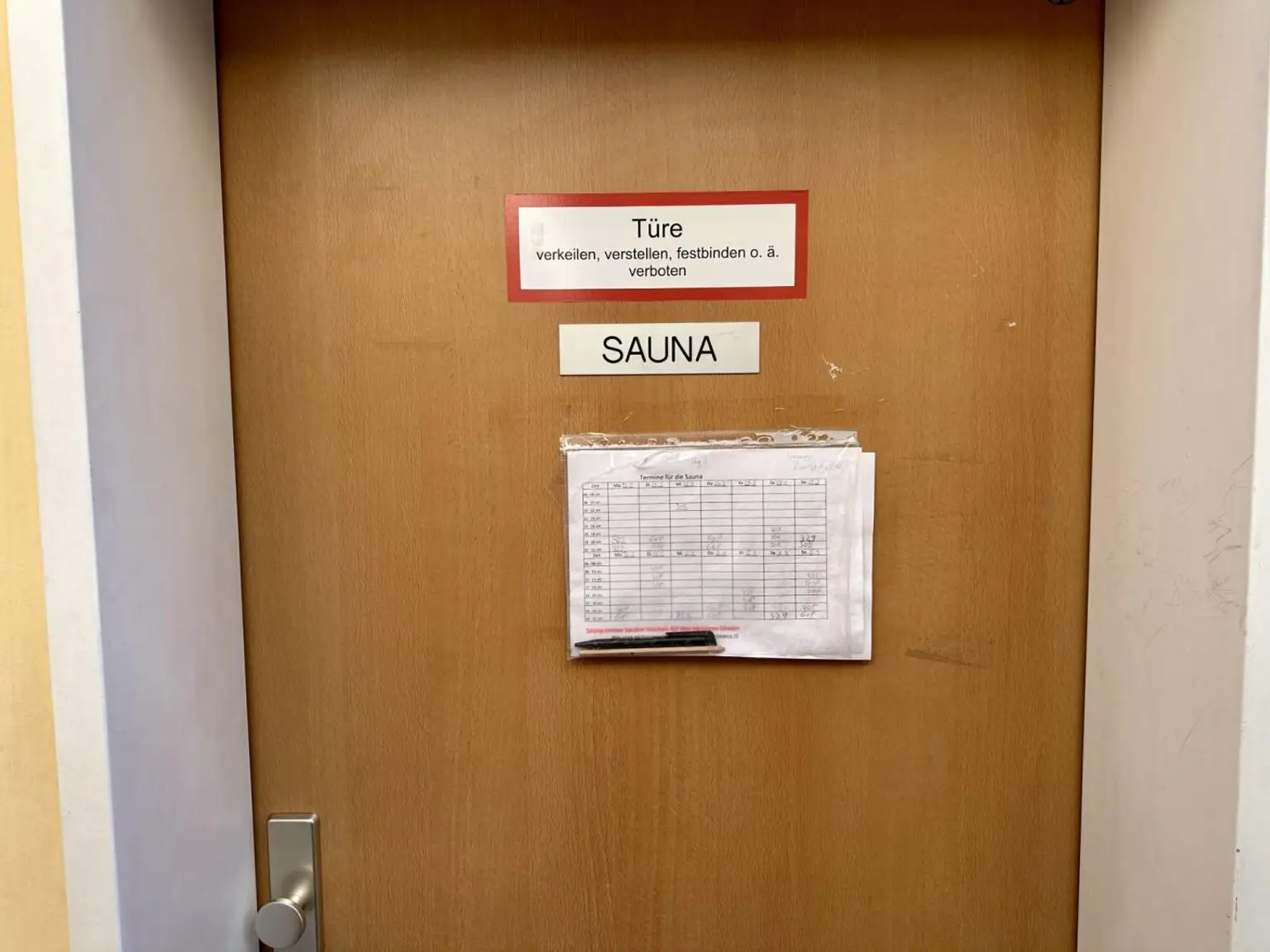 Gemeinschaftssauna