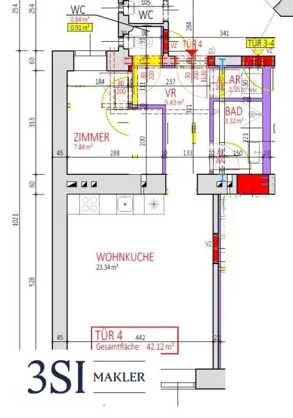 Erstbezug in ruhiger Grünlage – hochwertig sanierte 2-Zimmer Altbauwohnung am Laubepark
