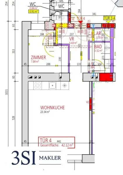 Erstbezug in ruhiger Grünlage – hochwertig sanierte 2-Zimmer Altbauwohnung am Laubepark