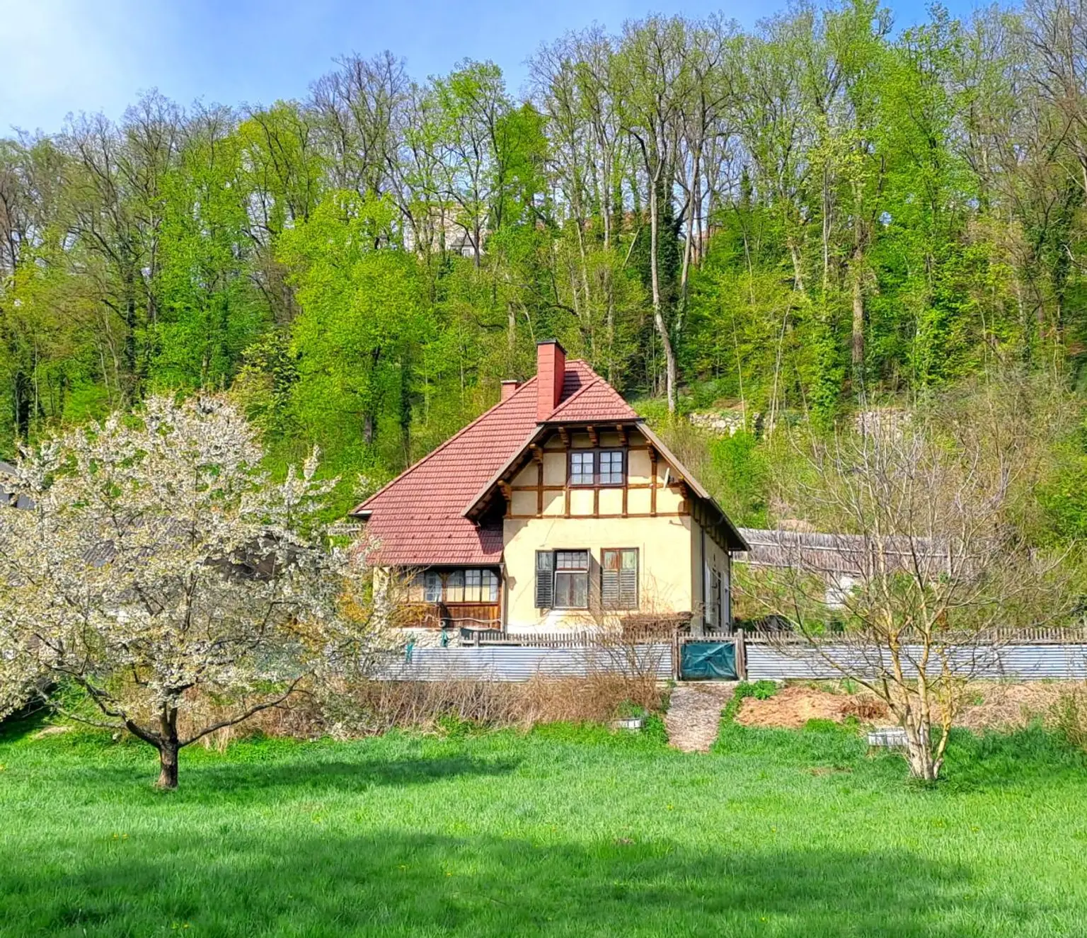 Ansicht Osten aus Garten