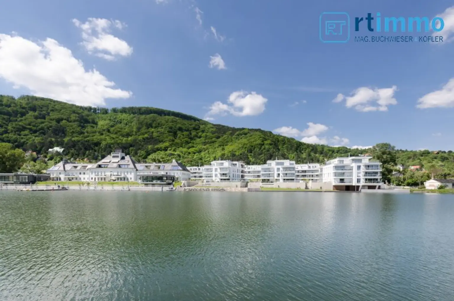 DONAUBLICK: EXKLUSIVER TERRASSENTRAUM MIT OST-WEST-AUSRICHTUNG IN DER KUCHELAU