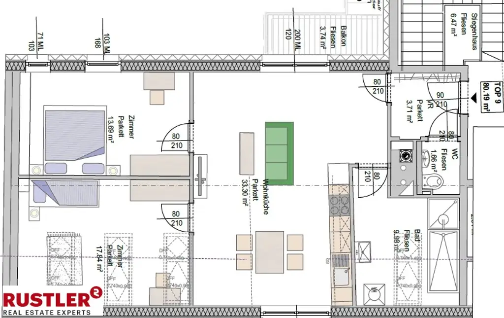 Grundriss TopReal