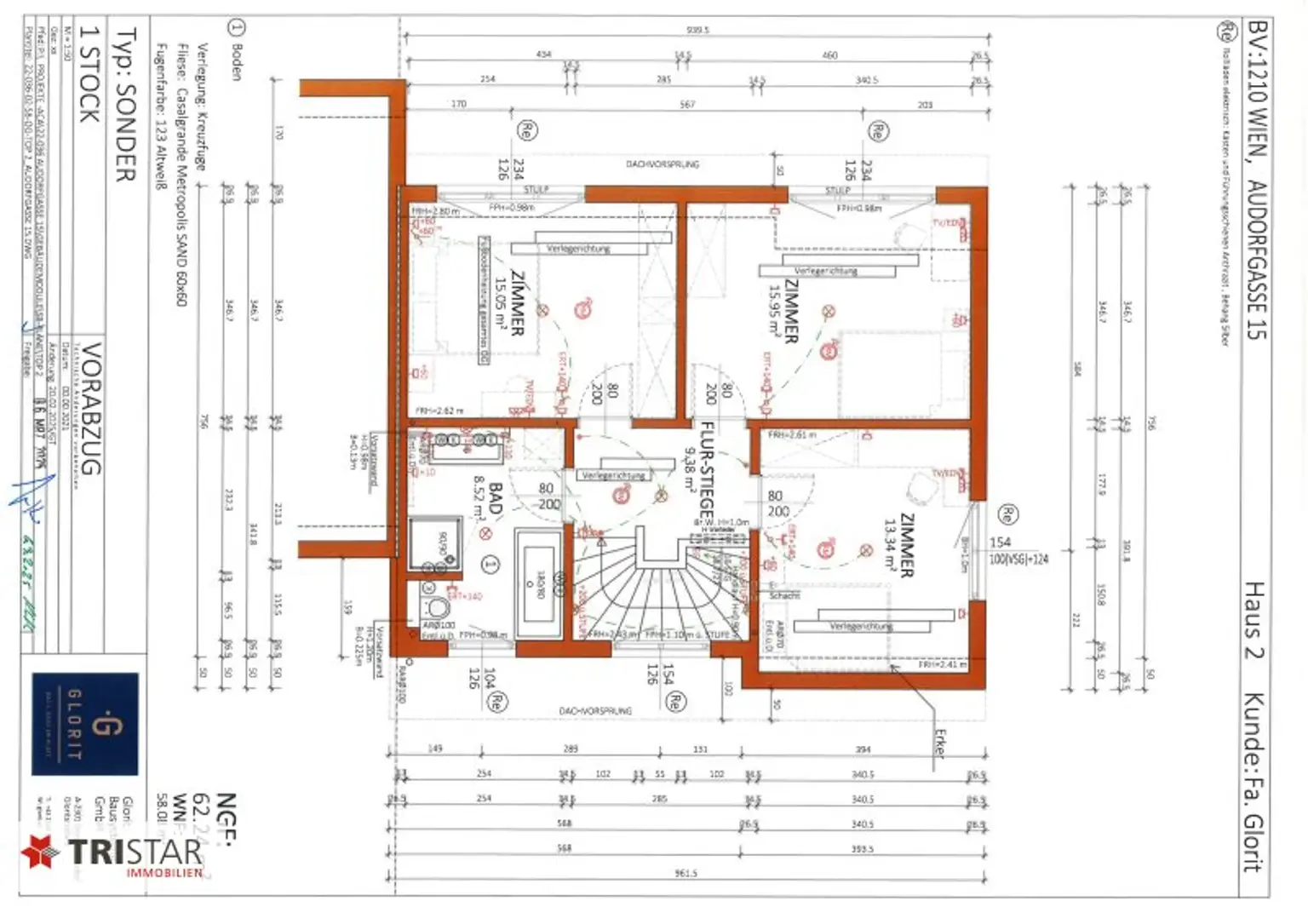 Moderne Doppelhaushälfte in Wien – Erstbezug mit Garten und Terrasse! Ideal für Familien!