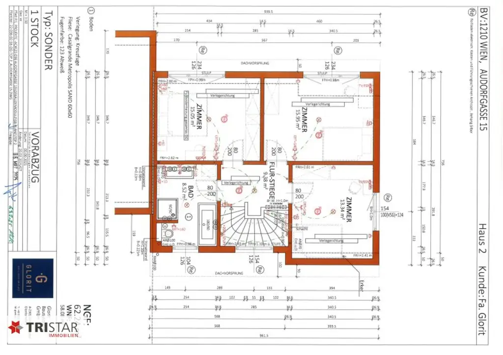 Moderne Doppelhaushälfte in Wien – Erstbezug mit Garten und Terrasse! Ideal für Familien!