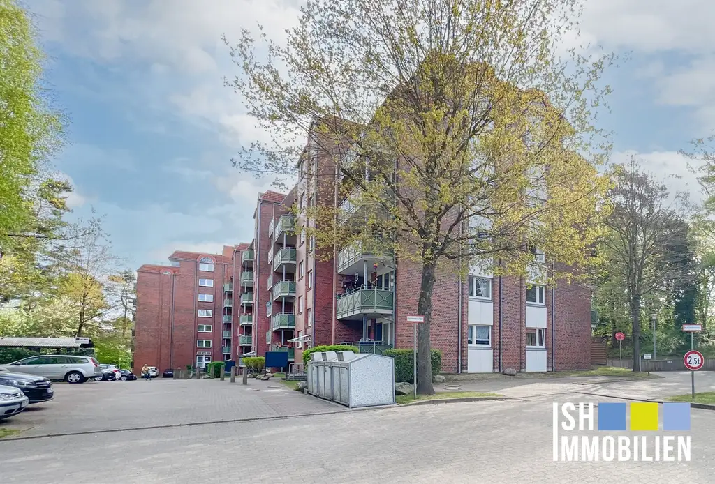 Hier will ich wohnen! Schöne 2-Zimmer-Wohnung mit Balkon im Grünen