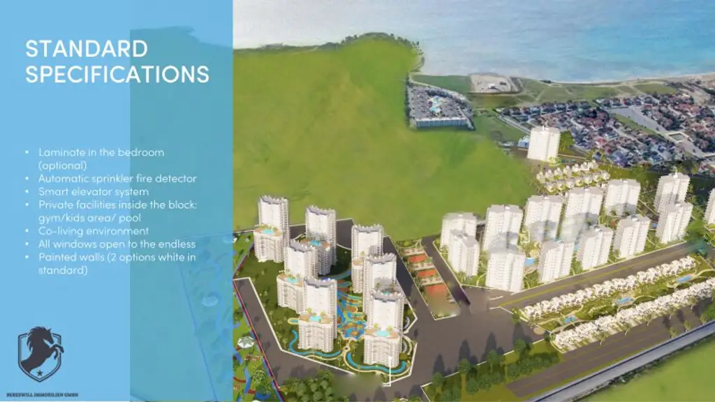 Caesar Palm Jumeirah – Studio mit Balkon in Resortanlage nahe Strand | Iskele/Boğaz