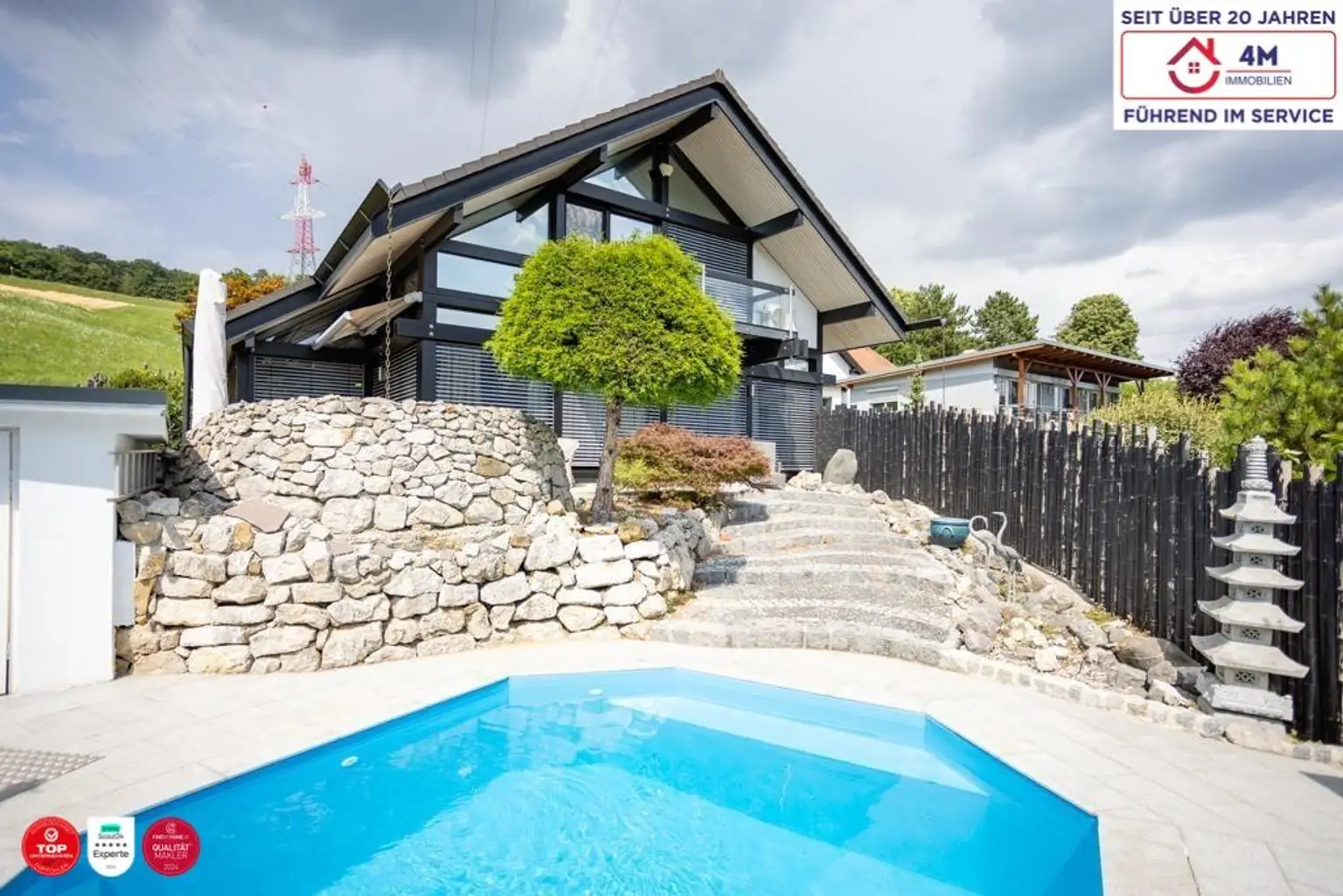 🏡 Exklusives HUF Architektenhaus in Maria Gugging! Anzahlung 450.000,00 Euro diskret & direkt vom Eigentümer finanzieren!