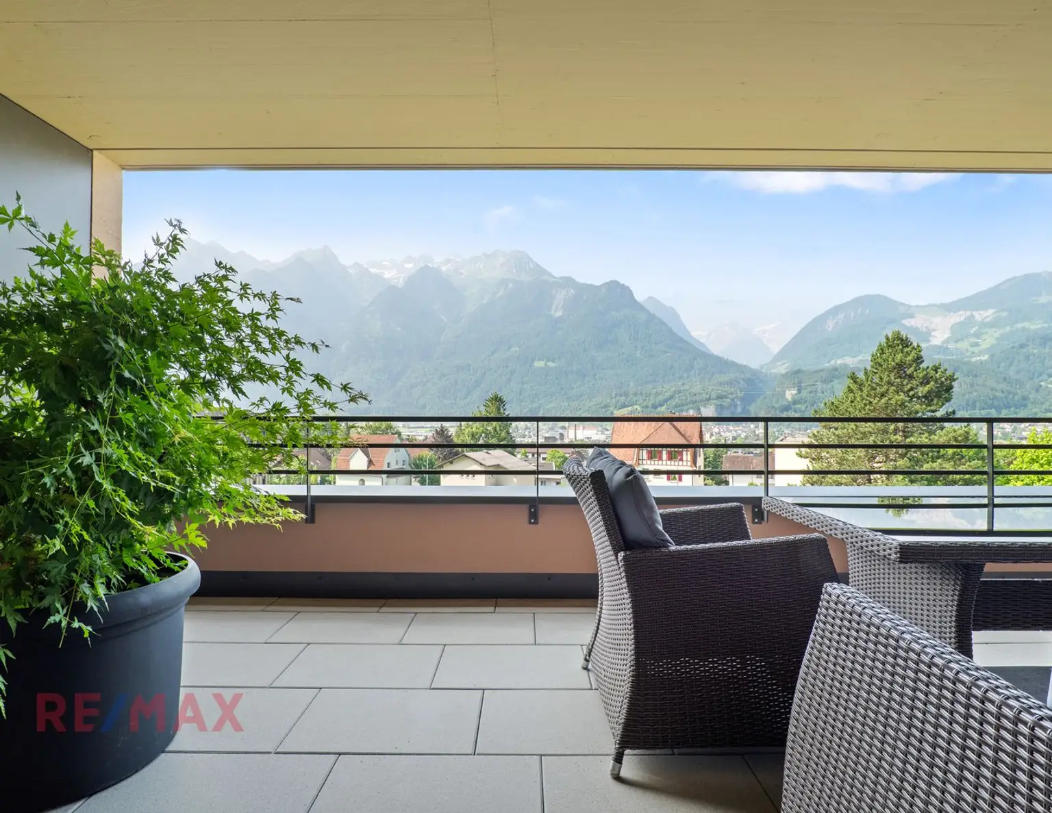 Exklusive Wohnung mit Panoramaausblick über Bludenz