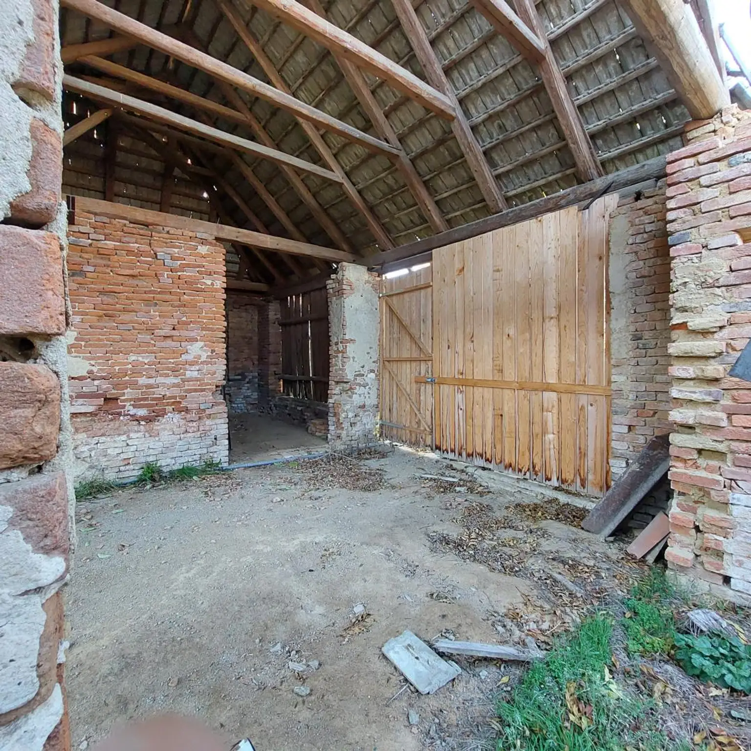 gartenseitige Durchfahrt