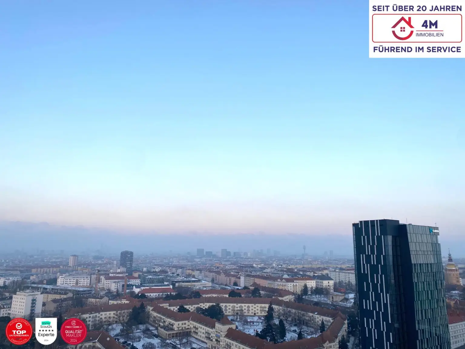 Wien Panorama von oben