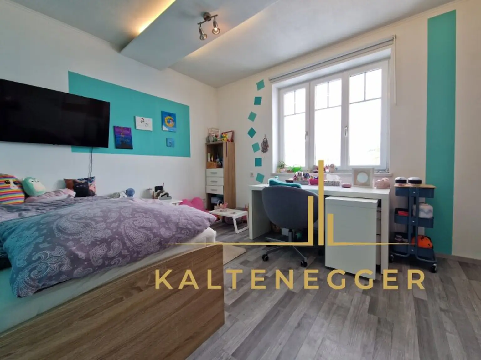 Wohneinheit 3: Schlafzimmer ca. 11,70 m²