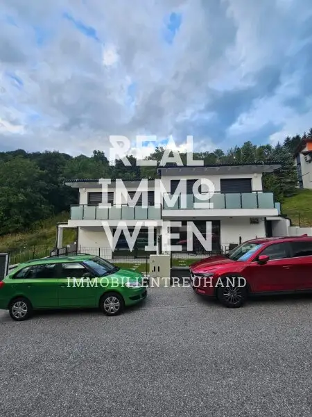 SMARTHAUS/CHALET in Schottwien: Erstbezug mit Garten, drei Terrassen und Blick auf den wunderbaren Hirschenkogel