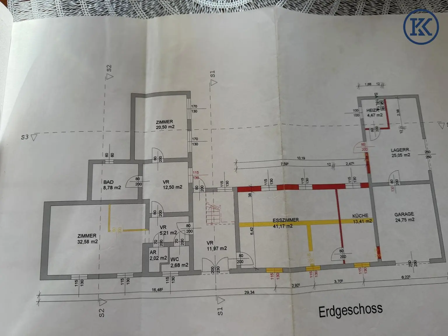 Grundriss Erdgeschoss