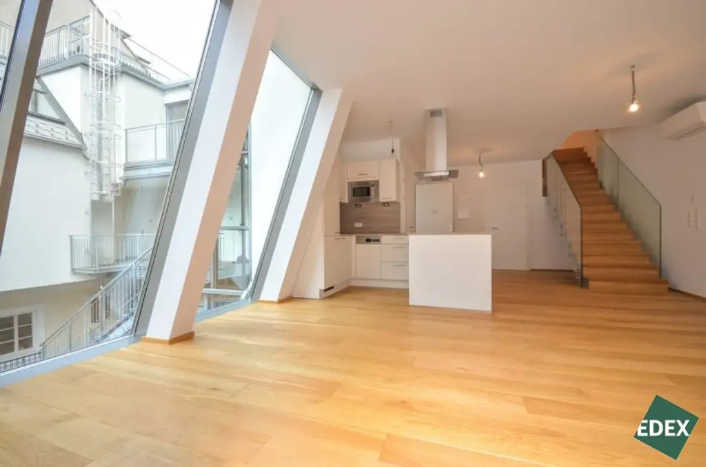 Klimatisierte 3-Zimmer-Maisonette mit Terrasse