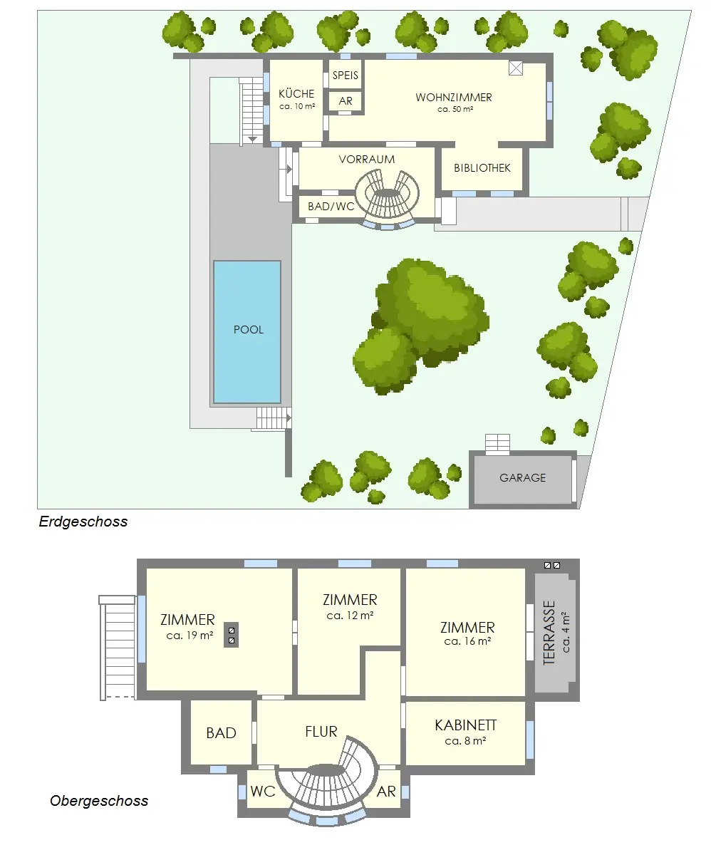 Einfamilien-Villa mit traumhaftem Naturgarten in begehrter Perchtoldsdorfer Lage!