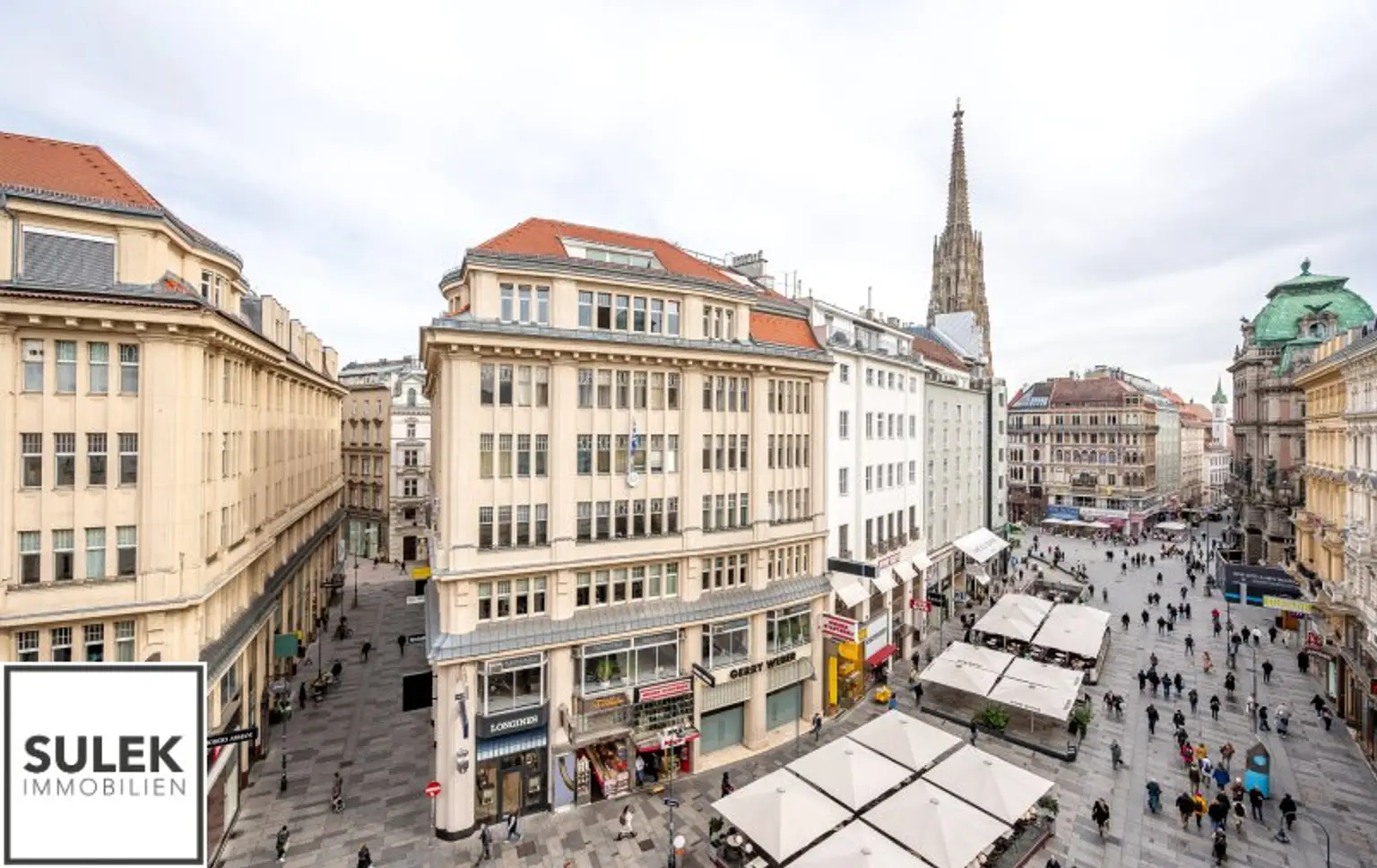 VIDEO-TOUR: traumhafte 3 Zimmer DG-Wohnung mit großem Wohnsalon in Bestlage * mit Blick zum Stephansdom *