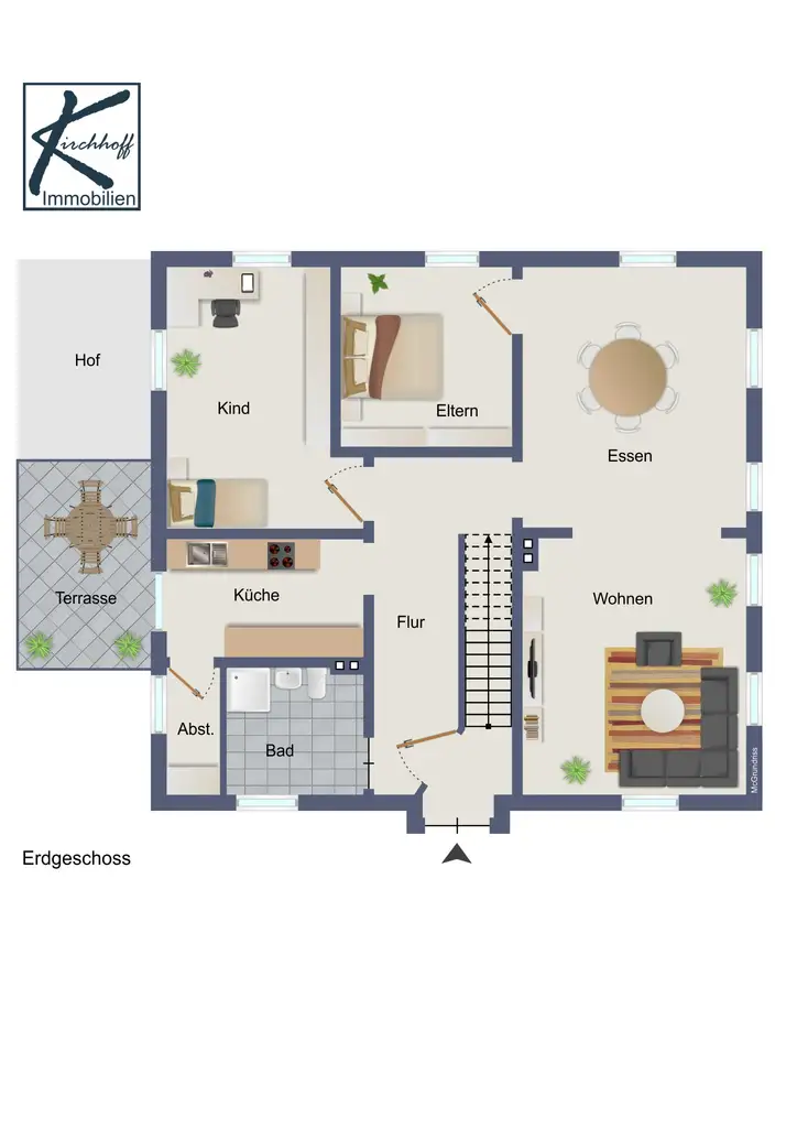 Grundriss Erdgeschoss
