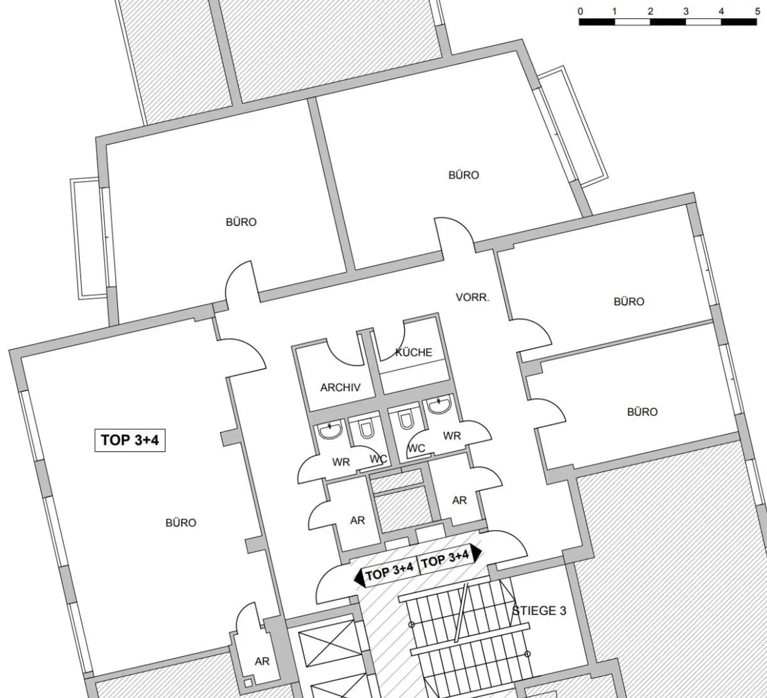 Büro-/ Gewerbefläche in Stadtpark- und 1.Bezirk Nähe!!